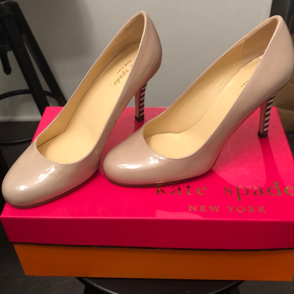 New Kate Spade New York Karolina Beige Pumps